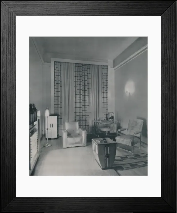 Framed Print : Sitting room, 1933 Framed Print : Sitting room, 1933
