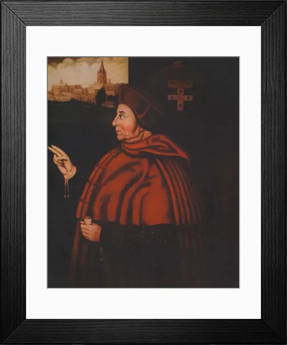 Framed Print : Thomas Wolsey, early 16th century, (1941) Framed Print : Thomas Wolsey, early 16th century, (1941)
