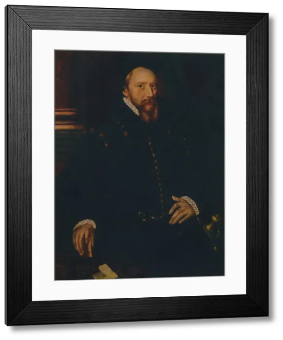 Framed Print : William Cecil, Lord Burghley, mid 16th century, (1941) Framed Print : William Cecil, Lord Burghley, mid 16th century, (1941)