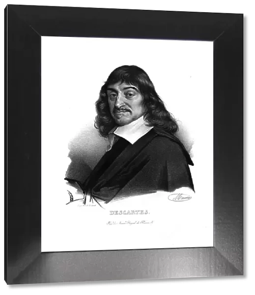 Rene Descartes, (c1820s). Artist: Maurin