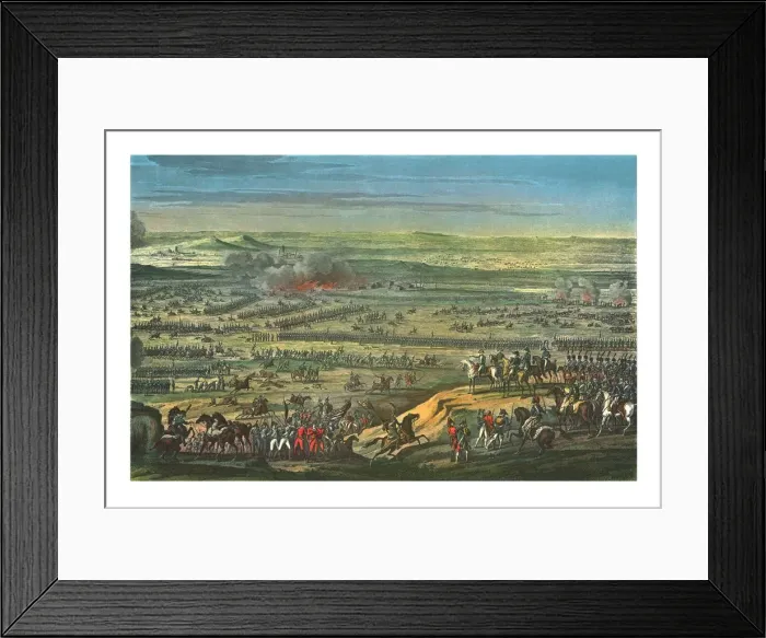 Framed Print : The Battle of Austerlitz, 2 December 1805, (c1850). Artist: Jean Bosq