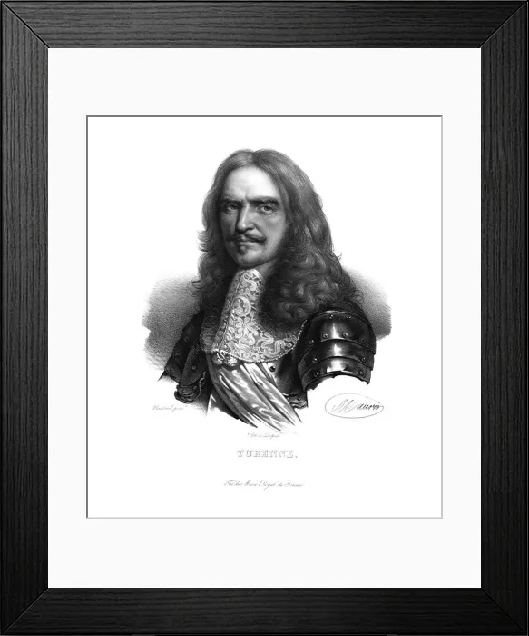 Framed Print : Henri de la Tour d Auvergne, (c1820s). Artist: Maurin Framed Print : Henri de la Tour d Auvergne, (c1820s). Artist: Maurin
