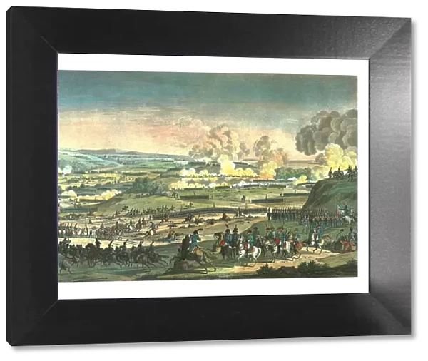 Battle near Jena, 14 October 1806, (c1850). Artist: Edme Bovinet