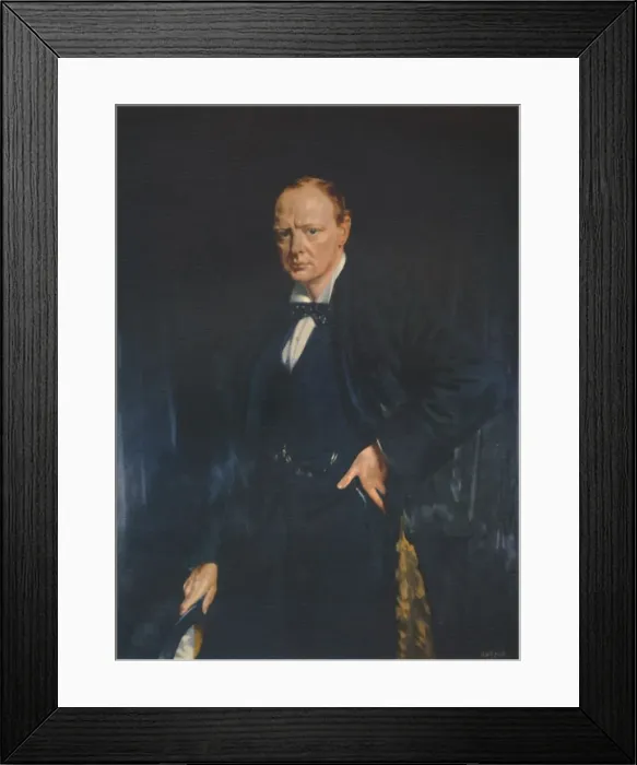 Framed Print : Winston Churchill, c1916, (1941) Framed Print : Winston Churchill, c1916, (1941)