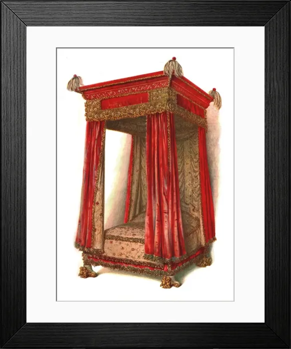 Framed Print : Bed, 1905. Artist: Shirley Slocombe Framed Print : Bed, 1905. Artist: Shirley Slocombe