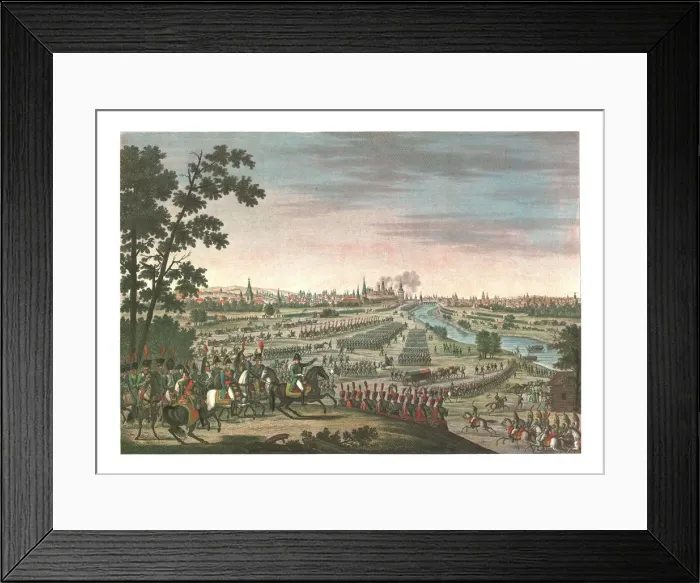 Framed Print : Entry of the French into Moscow, 14 September 1812, (c1850) Framed Print : Entry of the French into Moscow, 14 September 1812, (c1850)