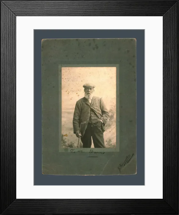 Framed Print : Tom Morris, c1900. Artist: J Fairweather Framed Print : Tom Morris, c1900. Artist: J Fairweather