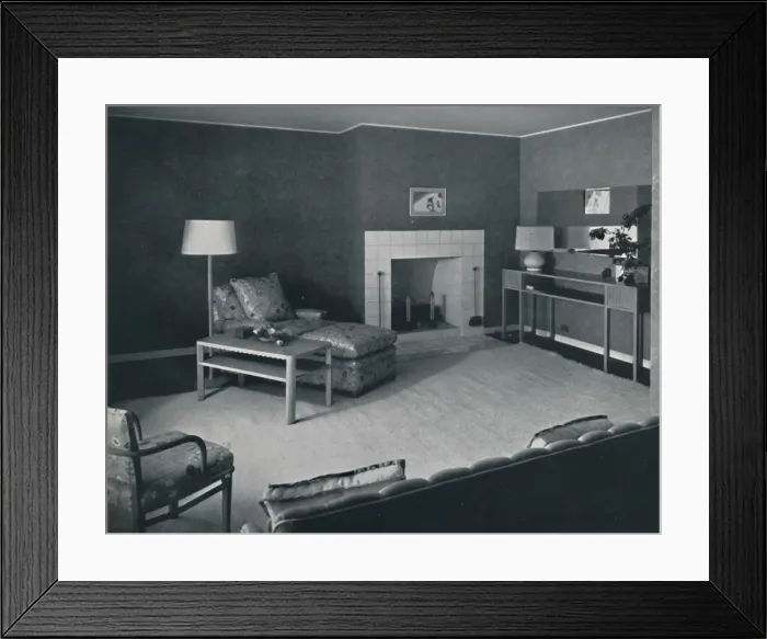 Framed Print : Bedroom in the house of Mr. Anatole Litvak in Saint Monica, California, 1942 Framed Print : Bedroom in the house of Mr. Anatole Litvak in Saint Monica, California, 1942