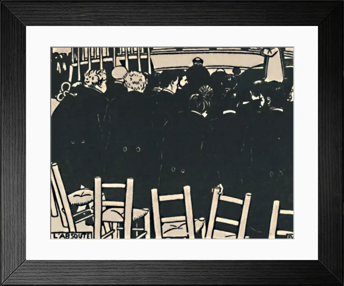 Framed Print : L Absoute, 1919. Artist: Felix Vallotton Framed Print : L Absoute, 1919. Artist: Felix Vallotton