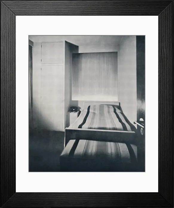 Framed Print : Bedroom by Bird Iles Ltd. of London, 1936 Framed Print : Bedroom by Bird Iles Ltd. of London, 1936