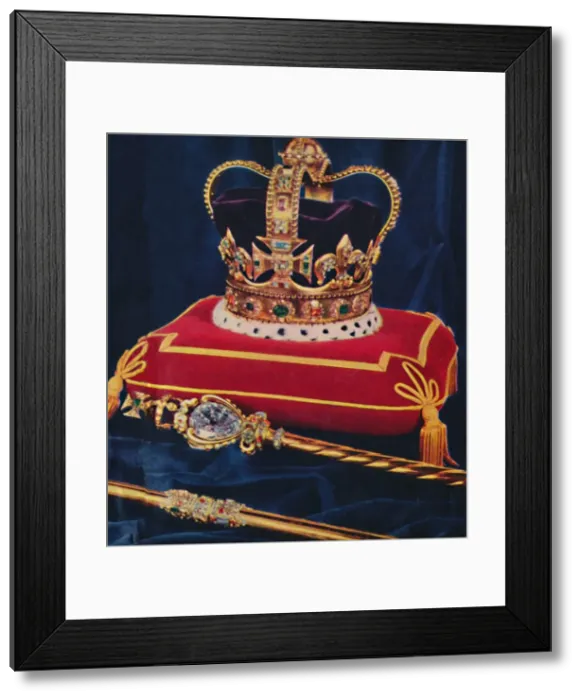 Framed Print : The Crown Jewels, 1953 Framed Print : The Crown Jewels, 1953