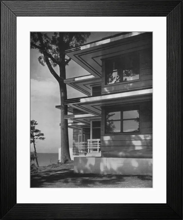 Framed Print : Summer cottage... on Gibson Island, Maryland, 1933 Framed Print : Summer cottage... on Gibson Island, Maryland, 1933