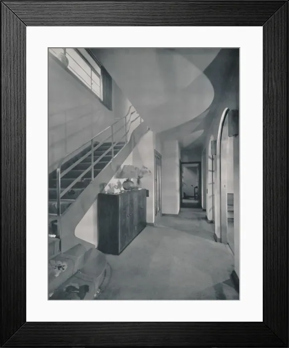 Framed Print : House at Burn Bridge by The Late John Procter, F. R. I. B. A. 1942 Framed Print : House at Burn Bridge by The Late John Procter, F. R. I. B. A. 1942