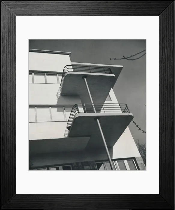 Framed Print : House for two families in Budapest, Romania, 1933 Framed Print : House for two families in Budapest, Romania, 1933
