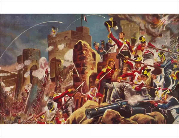 The Connaught Rangers. The Capture of The Citadel at Badajoz, 1812, (1939)