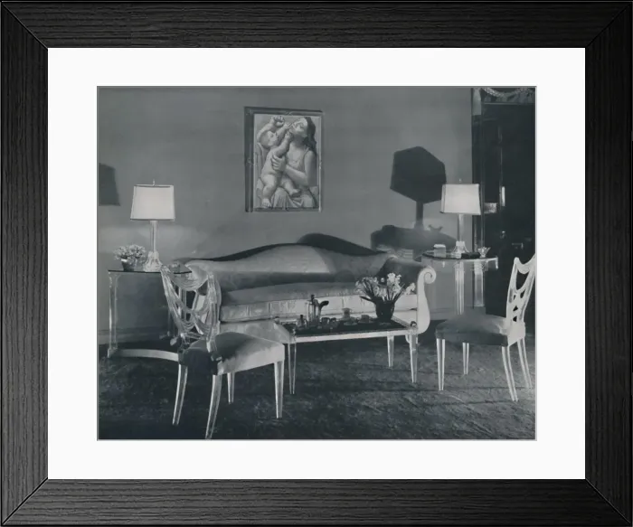 Framed Print : The Modern Living Room, 1942 Framed Print : The Modern Living Room, 1942