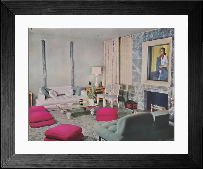 Framed Print : Exhibition room arranged by Pahlmann, 1942 Framed Print : Exhibition room arranged by Pahlmann, 1942