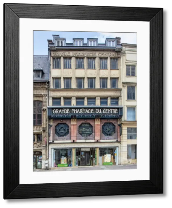Framed Print : Grande Pharmacie du Centre, 29, place de la Cathedrale Pharmacie, Rouen, France, 2015 Framed Print : Grande Pharmacie du Centre, 29, place de la Cathedrale Pharmacie, Rouen, France, 2015