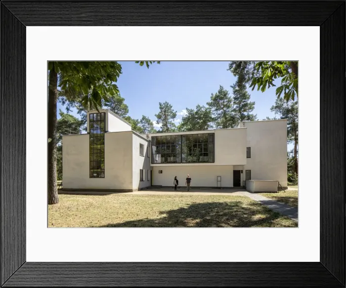 Framed Print : Masters House. The Bauhaus building, Dessau, Germany, 2018. Artist: Alan John Ainsworth Framed Print : Masters House. The Bauhaus building, Dessau, Germany, 2018. Artist: Alan John Ainsworth