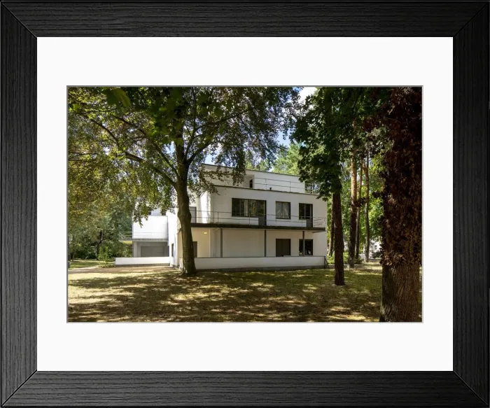 Framed Print : Masters House. The Bauhaus building, Dessau, Germany, 2018. Artist: Alan John Ainsworth Framed Print : Masters House. The Bauhaus building, Dessau, Germany, 2018. Artist: Alan John Ainsworth