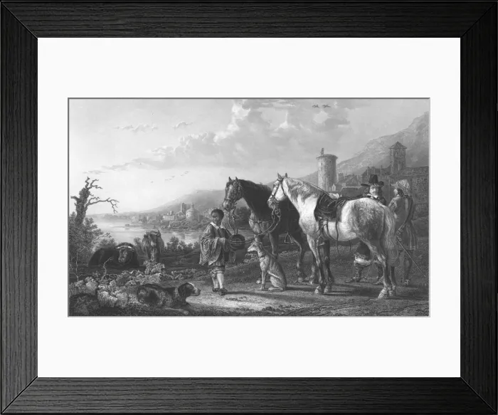 Framed Print : The Negro-Page, c1854. Artist: J Godfrey Framed Print : The Negro-Page, c1854. Artist: J Godfrey