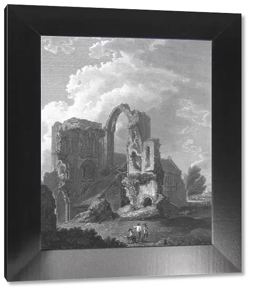 Castle Acre Priory, 1801. Artist: J Landseer