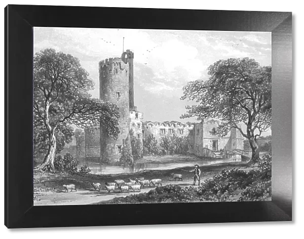 Caister Castle, near Great Yarmouth, Norfolk, c1840. Artist: Newman & Co