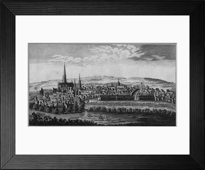 Framed Print : Salisbury, Wiltshire, mid-late 18th century Framed Print : Salisbury, Wiltshire, mid-late 18th century