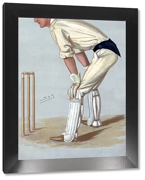 Oxford Cricket, 1889. Artist: Sir Leslie Matthew Ward