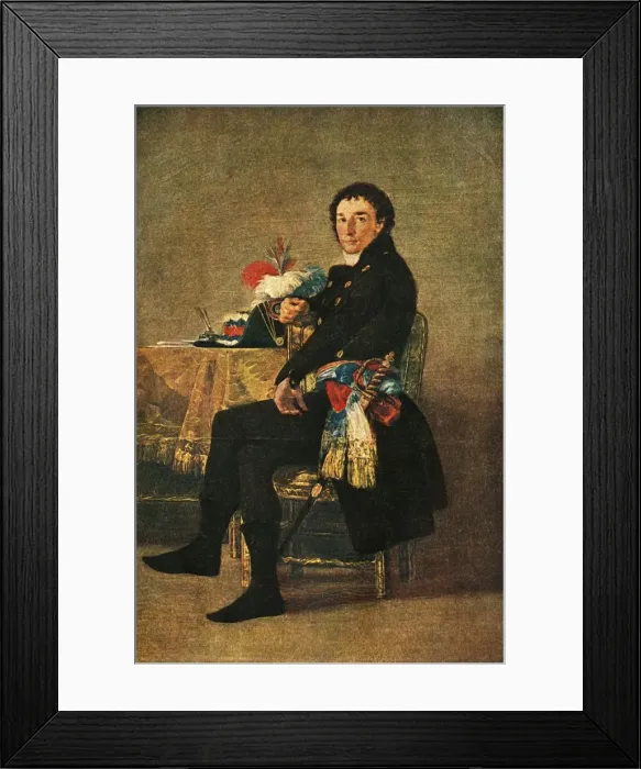 Framed Print : Fernando Guillemardet, c1798, (1938). Artist: Francisco Goya Framed Print : Fernando Guillemardet, c1798, (1938). Artist: Francisco Goya