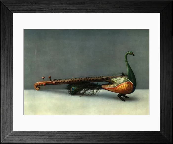 Framed Print : 56 Indian bow instrument, tayuc. 1948 Framed Print : 56 Indian bow instrument, tayuc. 1948