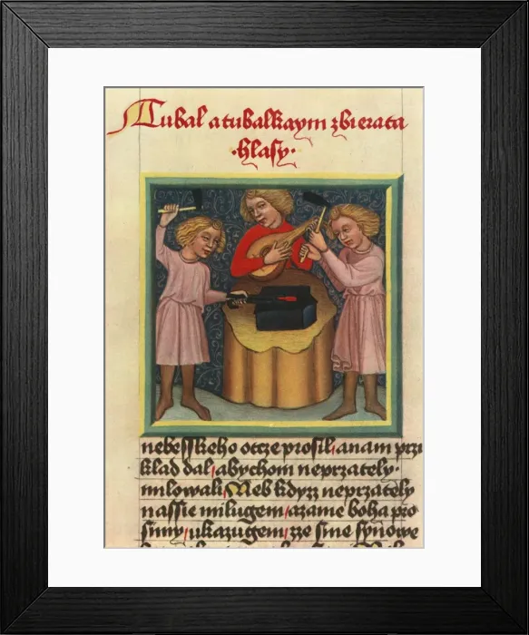 Framed Print : Lute: Krumlov chrestomathy of the beginning of the fifteenth century, 1948 Framed Print : Lute: Krumlov chrestomathy of the beginning of the fifteenth century, 1948