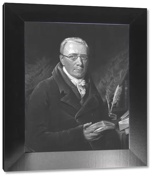 The Reverend John Evans M. A. 1812. Artist: Henry Meyer