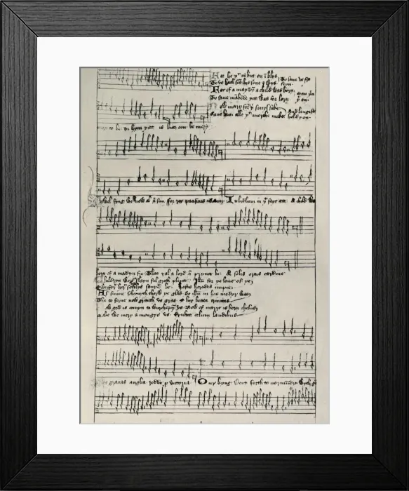 Framed Print : Song of the Victory of Agincourt, (1931) Framed Print : Song of the Victory of Agincourt, (1931)