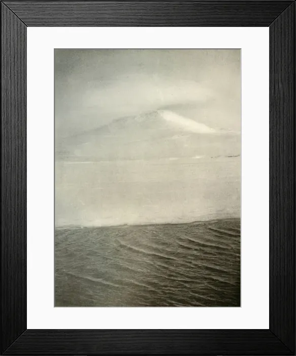 Framed Print : Mount Erebus From The Ice-Foot, c1908, (1909) Framed Print : Mount Erebus From The Ice-Foot, c1908, (1909)