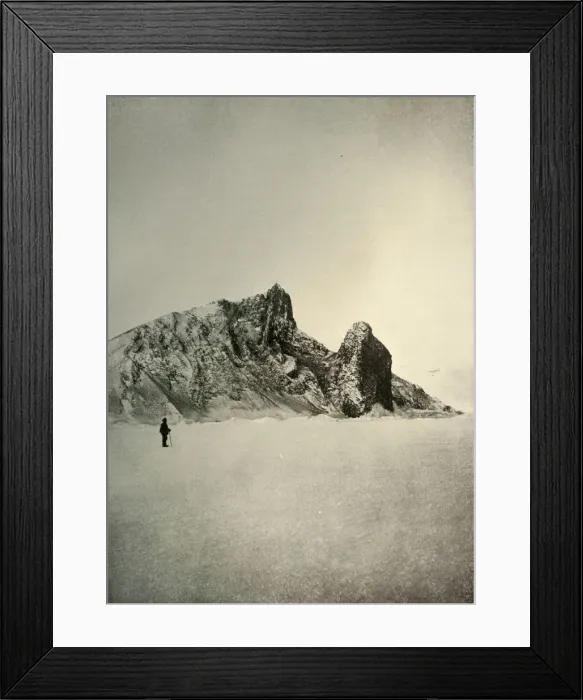 Framed Print : Cape Barne. The Pillar in the Right Foreground is Volcanic, c1908, (1909) Framed Print : Cape Barne. The Pillar in the Right Foreground is Volcanic, c1908, (1909)