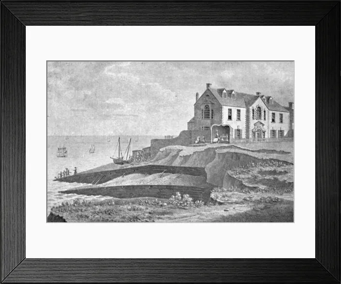 Framed Print : View of the Duke of Cumberlands House on the Steine at Brighthelmstone, (1939) Framed Print : View of the Duke of Cumberlands House on the Steine at Brighthelmstone, (1939)