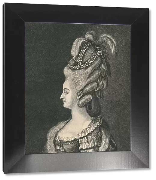 Female Head-Gear: Marie Antoinette, 1783, (1886)