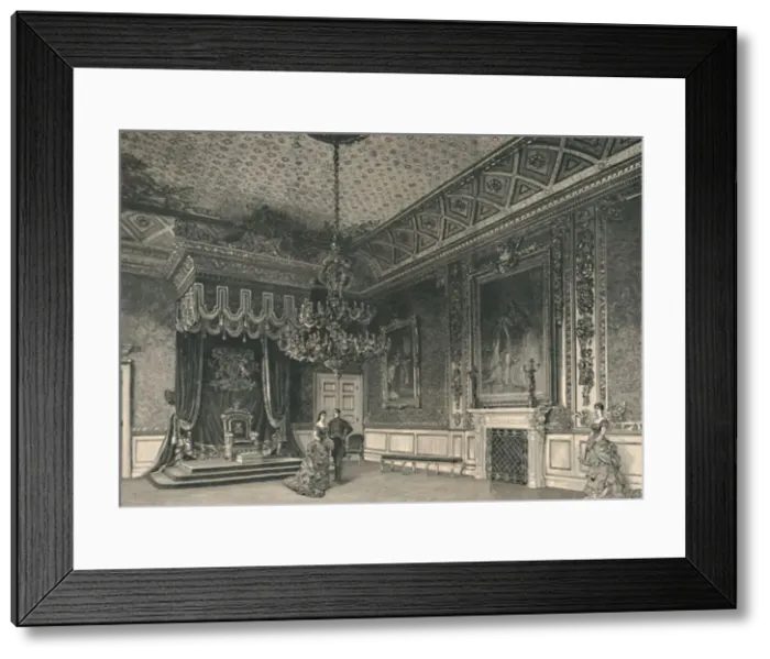 Framed Print : The Throne-Room, 1886 Framed Print : The Throne-Room, 1886