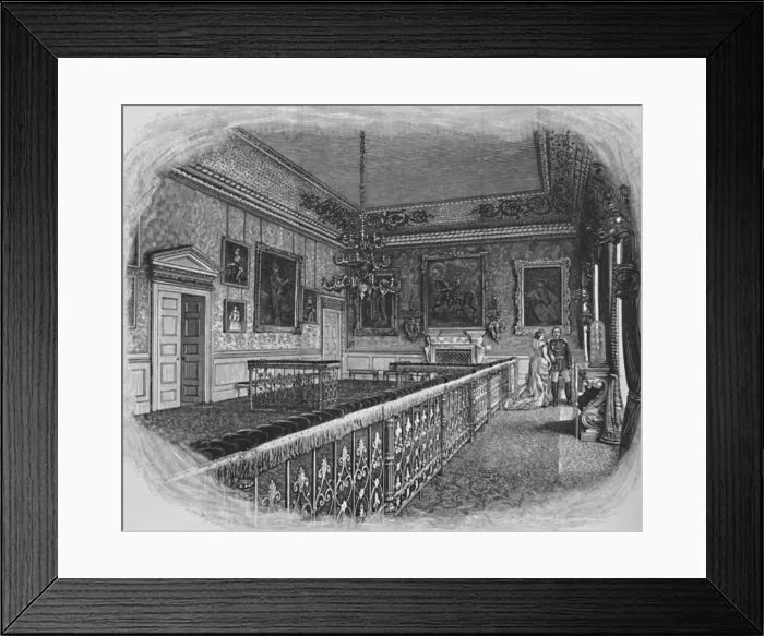 Framed Print : Queen Annes Room, 1886 Framed Print : Queen Annes Room, 1886