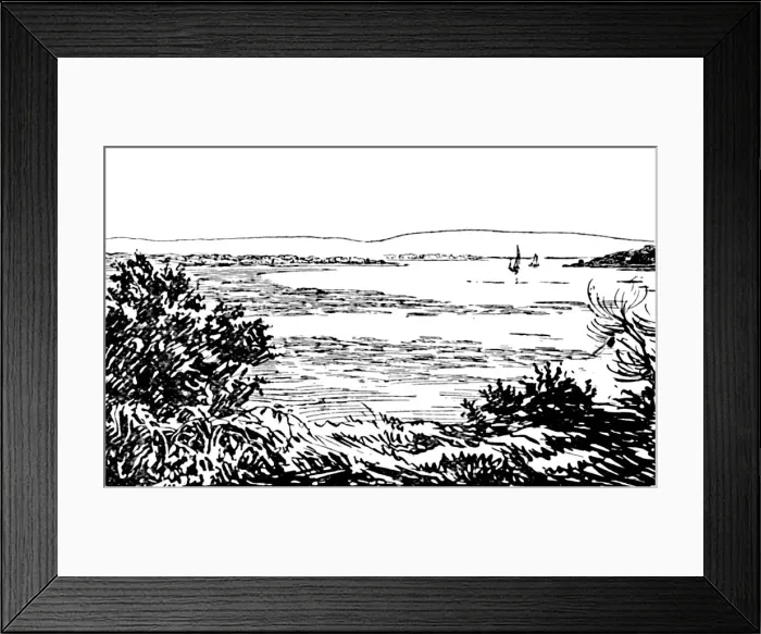 Framed Print : Poole Harbour, 1929 Framed Print : Poole Harbour, 1929