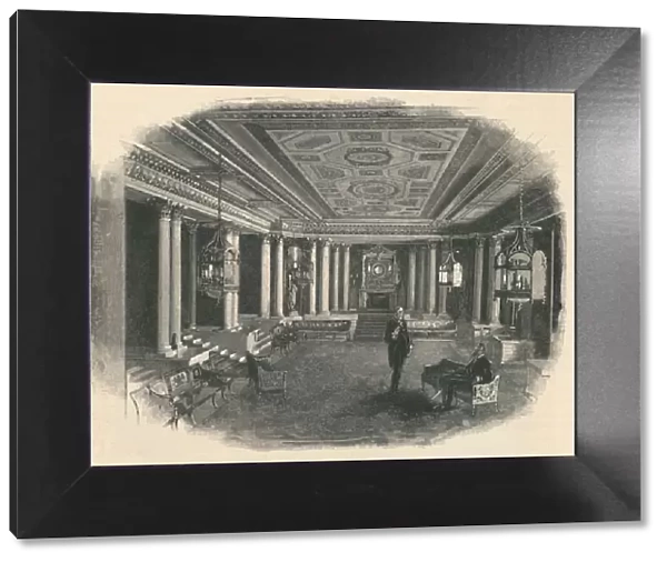 Buckingham Palace: The Marble Hall, 1886