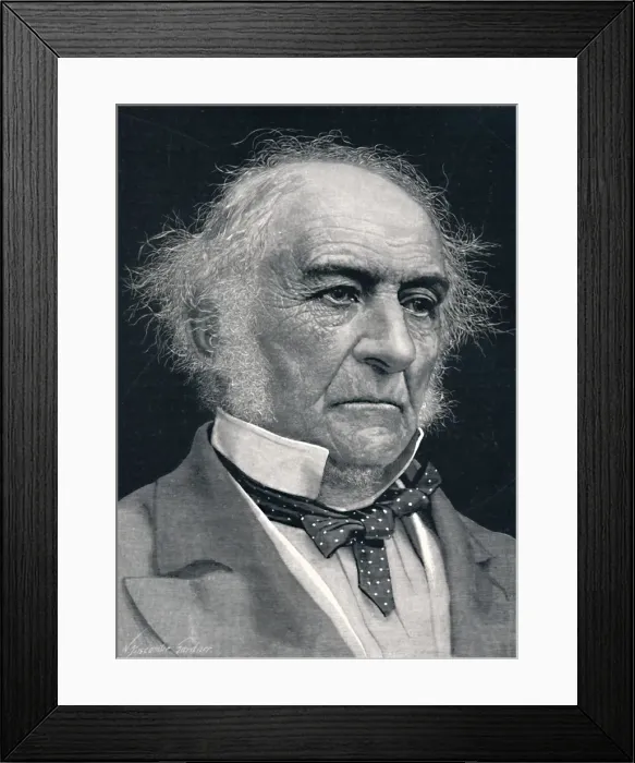 Framed Print : The Right Hon. W. E. Gladstone, c1880s, (1896). Artist: William Biscombe Gardner Framed Print : The Right Hon. W. E. Gladstone, c1880s, (1896). Artist: William Biscombe Gardner