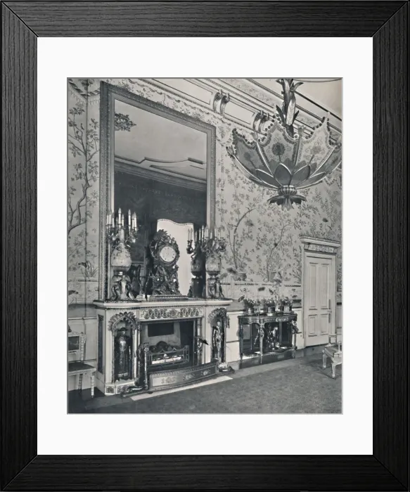 Framed Print : The Yellow Drawing Room, Buckingham Palace, 1939 Framed Print : The Yellow Drawing Room, Buckingham Palace, 1939