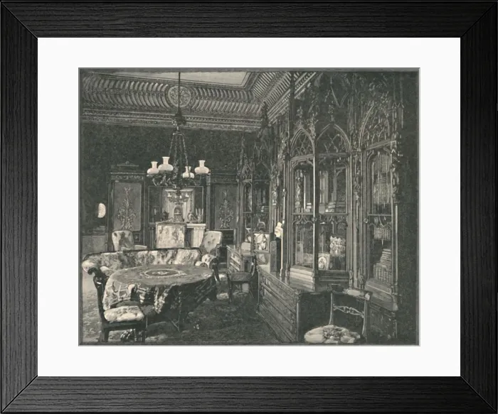 Framed Print : Buckingham Palace: The Prince Consorts Music-Room, 1886 Framed Print : Buckingham Palace: The Prince Consorts Music-Room, 1886