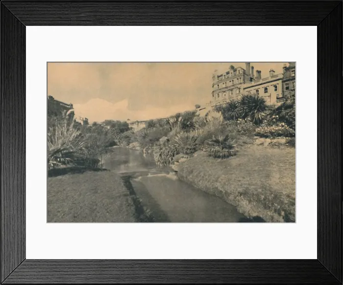Framed Print : Central Pleasure Gardens, looking towards The Square, 1929 Framed Print : Central Pleasure Gardens, looking towards The Square, 1929