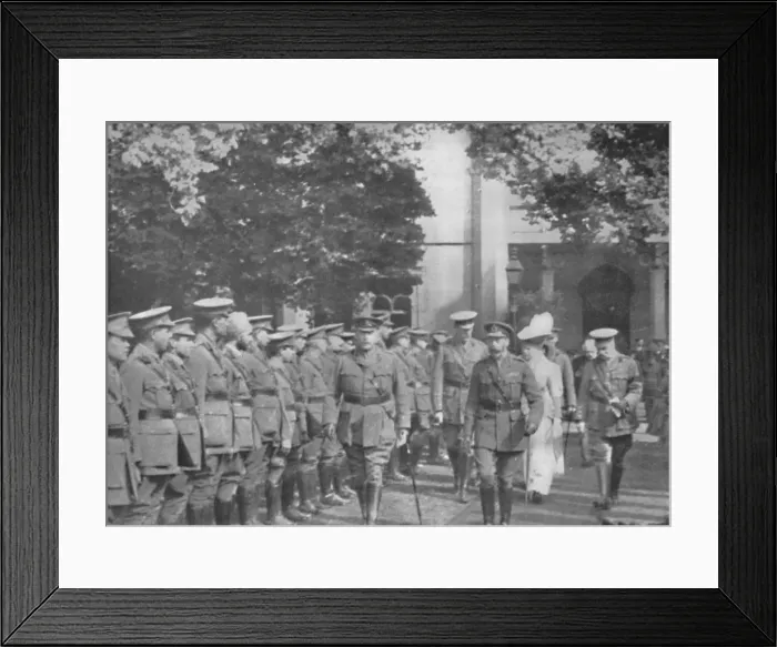 Framed Print : Proceeding To The Investiture, 25th August 1915, (1939) Framed Print : Proceeding To The Investiture, 25th August 1915, (1939)