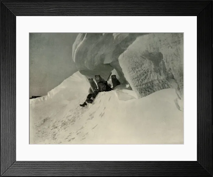 Framed Print : A Snow Cornice, c1908, (1909) Framed Print : A Snow Cornice, c1908, (1909)