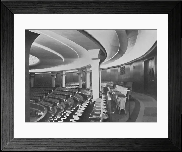 Framed Print : The Dome: Interior After the Alterations - details of inner roof and panelling, 1939 Framed Print : The Dome: Interior After the Alterations - details of inner roof and panelling, 1939