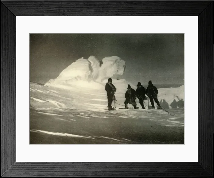 Framed Print : A Remarkable Fumarole in the Old Crater, in the Form of a Couchant Lion, c1908, (1909) Framed Print : A Remarkable Fumarole in the Old Crater, in the Form of a Couchant Lion, c1908, (1909)